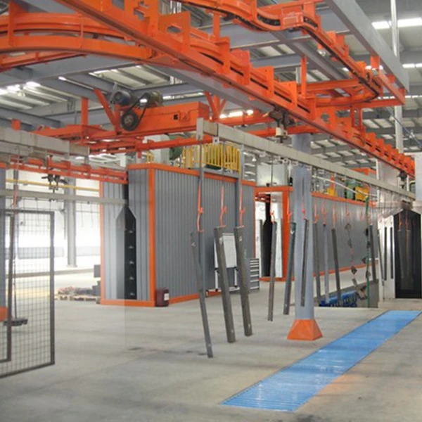 Reverse power and free conveyor